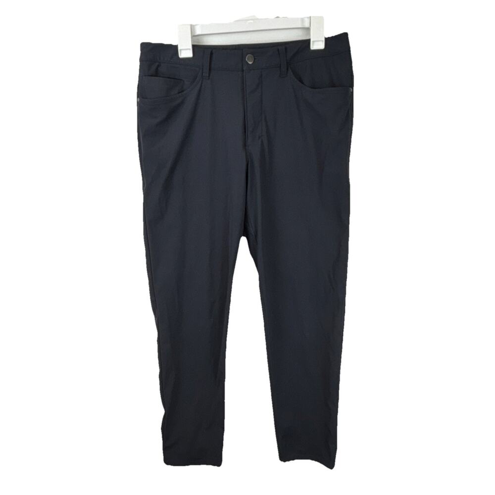 Lululemon Men's ABC Warpstreme 33 Classic Pants Osibian 30L Active